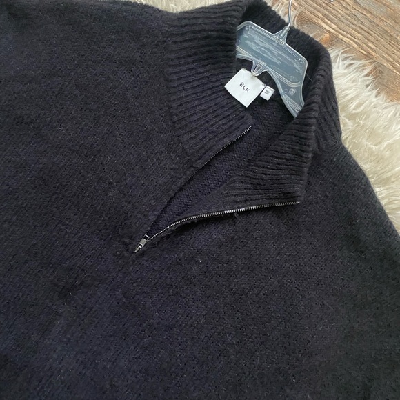 Elk the Label: beautiful alpaca cocoon coat - Picture 2 of 5